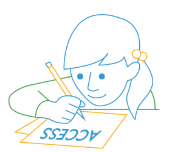 girl writing